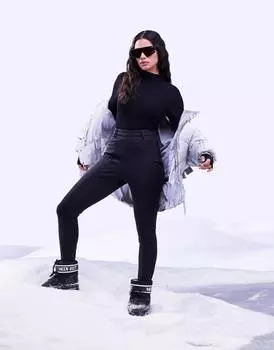 Лыжные брюки скинни со штрипками ASOS 4505
