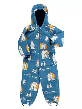 Лыжные брюки Smfolk Scheeanzug Eisbren, синий