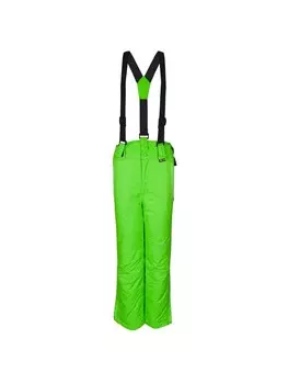 Лыжные брюки Trollkids slim fit Holmenkollen, цвет bright green