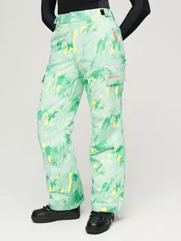 Лыжные брюки Ultimate Rescue Superdry, аннотация тил-лайм