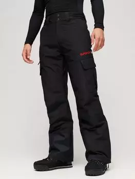 Лыжные брюки Ultimate Rescue Superdry, черный