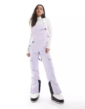 Лыжные брюки Yeh girl bib lavender в лавандовом цвете OOSC