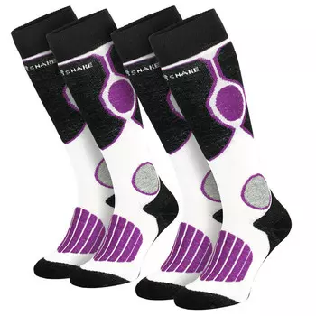 Лыжные носки Black Snake, цвет schwarz/weiss/violett