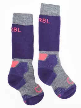 Лыжные носки Brbl ROCKIES, фиолетовый