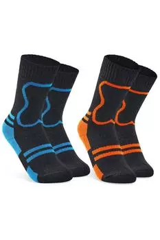 Лыжные носки, комплект из 2 шт. CityComfort, мультиколор