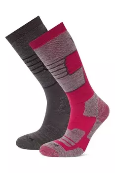 Лыжные носки Linz 2 упаковки Tog 24, серый