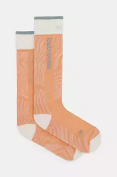 Лыжные носки Mer Ski+ Light OTC Mountain Contour Icebreaker, оранжевый