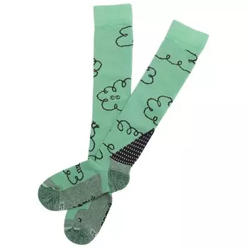 Лыжные носки namuk Clouds Merino - детские, мята