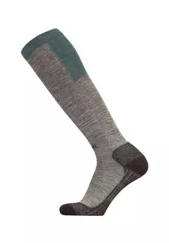 Лыжные носки OUNA с многослойной структурой UphillSport, цвет Grey Green