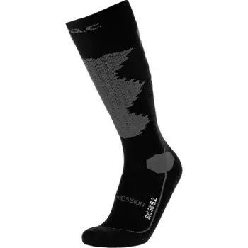 Лыжные носки P.A.C. Athletic Socks, цвет anthracite/black