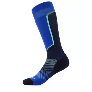 Лыжные носки Smartwool Ski Targeted Cushion OTC, цвет Laguna Blue