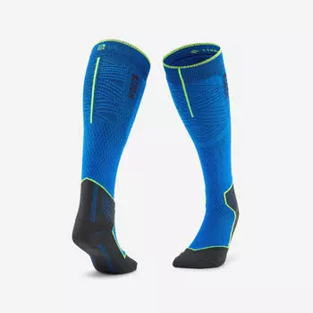 Лыжные носки взрослые - 900NR синий/темно-синий WEDZE, цвет blau