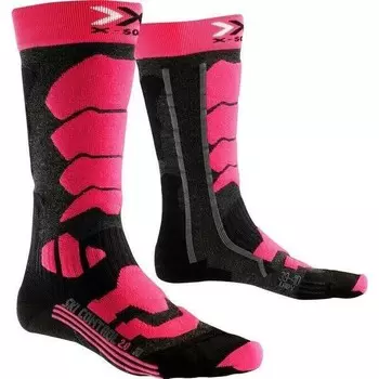 Лыжные носки X-Socks, цвет schwarz/rosa