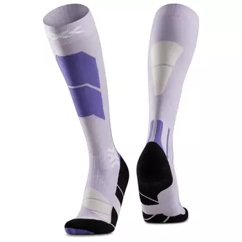 Лыжные носки X-Socks Ski Perform Merino OTC, цвет Muted Lavender/Light Sand