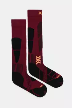Лыжные носки X-Socks Ski Perform OTC, гранатовый