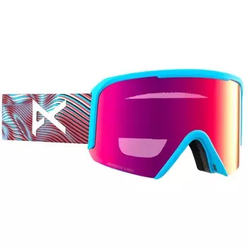 Лыжные очки Anon Nesa Low Bridge Fit, красный