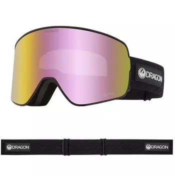 Лыжные очки Dragon, цвет schwarz/rosa/schwarz