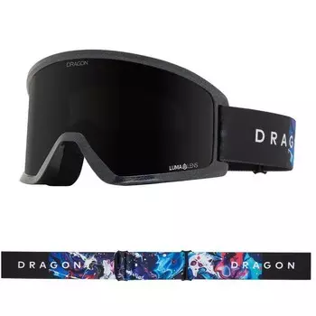 Лыжные очки Dragon, цвет schwarz/schwarz/blau