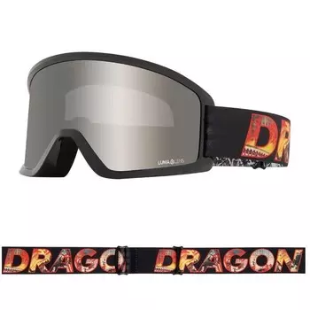 Лыжные очки Dragon, цвет schwarz/silber/rosa