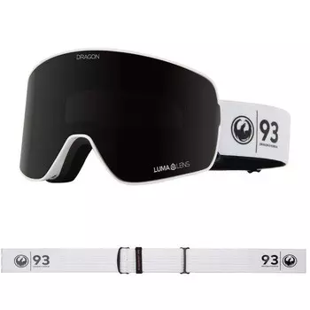 Лыжные очки Dragon, цвет weiss/schwarz/gelb