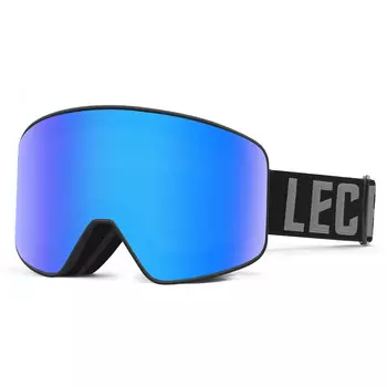 Лыжные очки Lecage, Черная рамка мигает красным