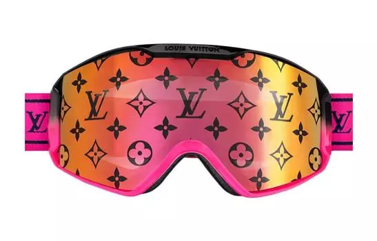 Лыжные очки Louis Vuitton, розовый