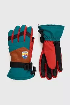 Лыжные перчатки Brother Louis Viking, зеленый