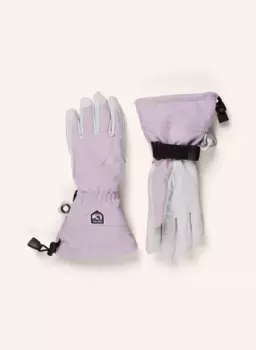 Лыжные перчатки heli Hestra, фиолетовый