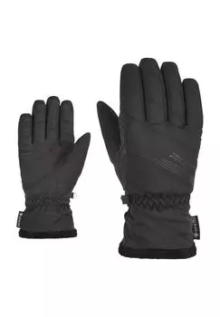 Лыжные перчатки Kasia GTX, водонепроницаемые, дышащие, женские ziener, черный