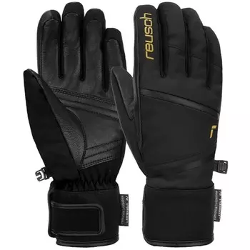 Лыжные перчатки Reusch, цвет schwarz/schwarz/gold