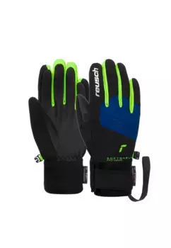 Лыжные перчатки Reusch "Simon R-TEX XT Junior", очень теплые, водонепроницаемые, дышащие, зеленый