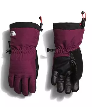 Лыжные перчатки The North Face Little/Big Kids Montana, красный