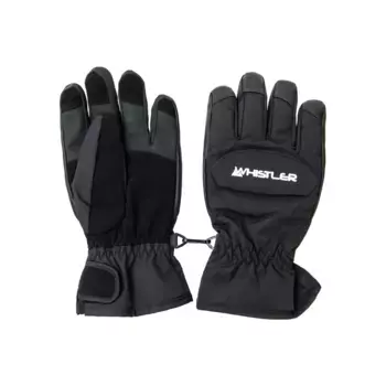 Лыжные перчатки WHISTLER «Slough Jr.», с водонепроницаемой функцией, черный