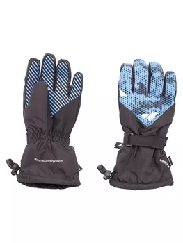 Лыжные перчатки Zanier DIENTEN.STX Juniors, черный