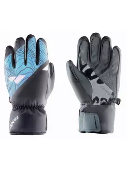 Лыжные перчатки Zanier SILLIAN.STX JU, разноцветный