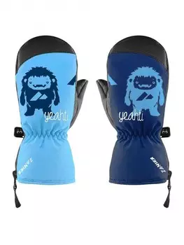 Лыжные перчатки Zanier YEAHTI.STX MITTEN, синий