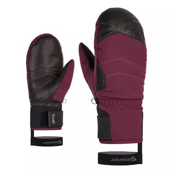 Лыжные перчатки Ziener, цвет mahagonibraun