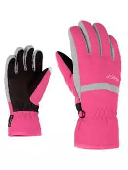 Лыжные перчатки Ziener "LEJANO AS(R) Junior", розовый
