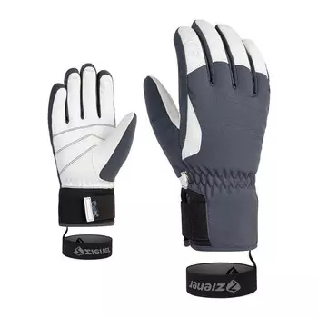 Лыжные перчатки Ziener, угольно-серый