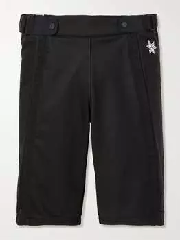 Лыжные шорты прямого кроя из рипстопа с логотипом GOLDWIN, черный