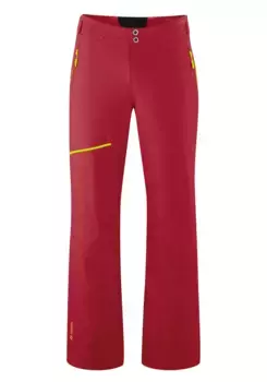 Лыжные штаны Maier Sports "Fast Move M", эластичные лыжные штаны для зимних поездок на склоны, бордовый
