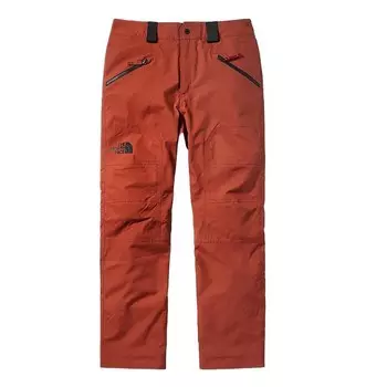 Лыжные штаны мужские красные The North Face, красный