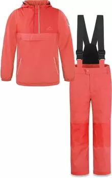 Лыжные штаны Normani Outdoor Sports Kinder WinterSet Thermohose und Windbreaker, цвет Coral