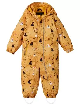 Лыжные штаны Reima Schneeanzug Puhuri, цвет Orange yellow