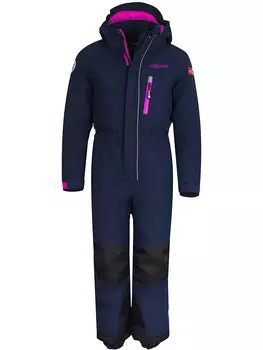 Лыжные штаны Trollkids Isfjord, темно синий