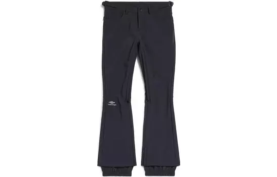 Лыжные штаны женские черные Balenciaga