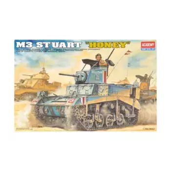 М3 Стюарт «Милая», WWII Model Kit (1:35) (Academy Hobby)