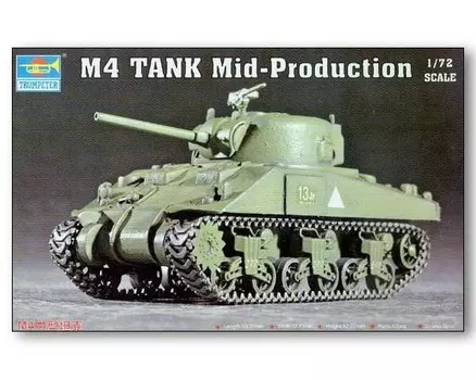 M4 Sherman (середина производства) 1:72 Trumpeter 07223