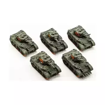 M5/M5A1 Коллекция Стюарта №7, WWII Micro Armour - United States - Loose Miniatures (1:285)
