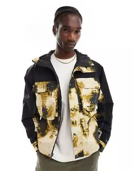 M66 Водонепроницаемая куртка Ripstop с карманами и принтом в несколько цветов The North Face